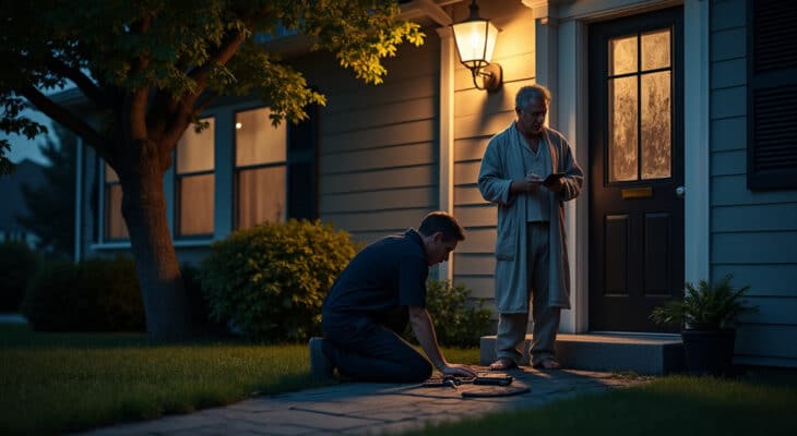 vous vous retrouvez coincé dehors à cause d'une clé perdue ou d'une serrure défectueuse en pleine nuit ? découvrez nos conseils précieux sur les étapes à suivre en cas d'urgence serrurier, les services à contacter et les solutions rapides pour retrouver votre sécurité en un rien de temps.