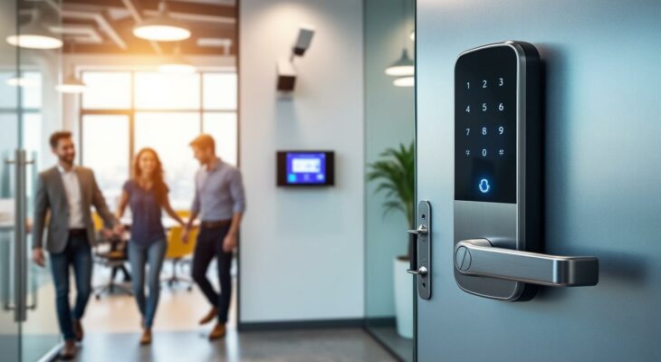 découvrez comment les serrures électroniques révolutionnent la sécurité des entreprises grâce à leur technologie avancée. apprenez les nombreux avantages qu'elles offrent, notamment un contrôle d'accès améliorable, une gestion simplifiée des clés, et une protection renforcée contre les intrusions.