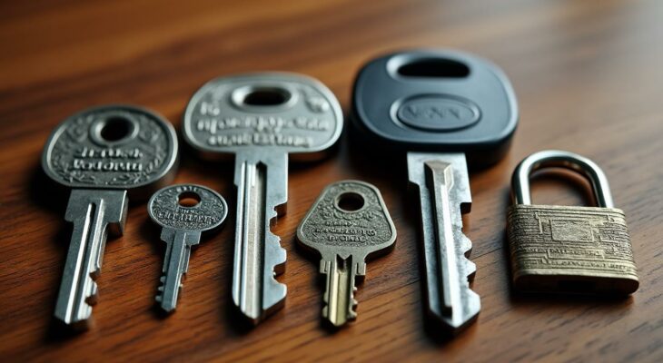 découvrez les différents types de clés et leur utilisation dans notre guide complet. apprenez à distinguer chaque type de clé, de la clé classique aux systèmes de sécurité modernes, et trouvez le bon outil pour chaque besoin. que ce soit pour votre maison, votre véhicule ou votre entreprise, maîtrisez les clés qui facilitent votre quotidien.